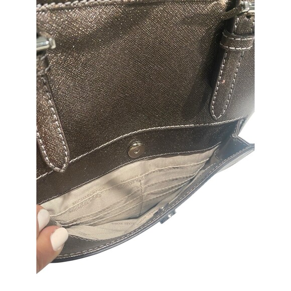 Michael Kors Jet Set Tote Medium Brown Leather Shoulder Bag - Picture 3 of 15